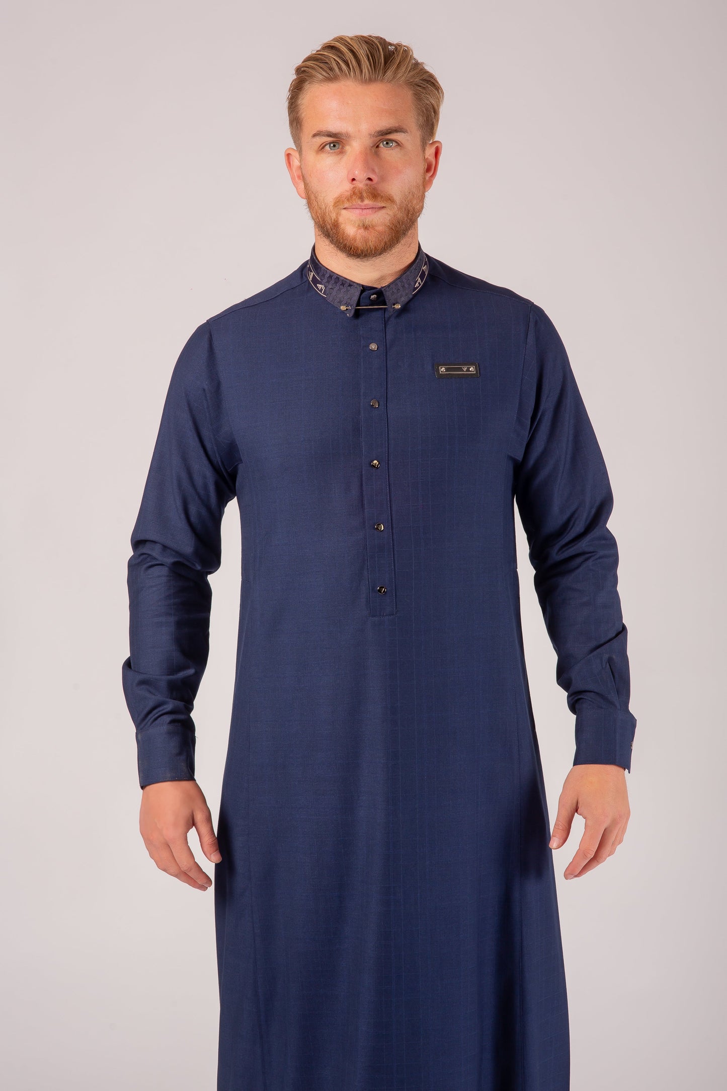 Royal Sapphire Thobe - Refined Designer Islamic Wear from London