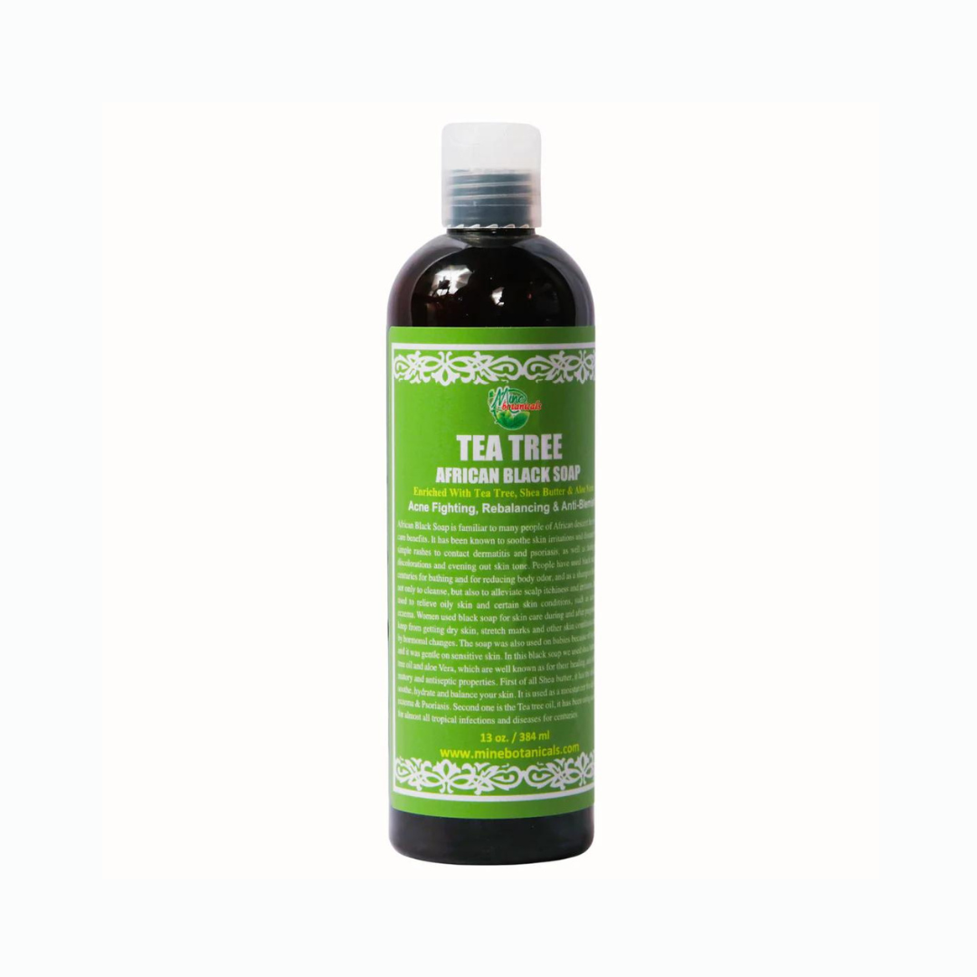 African Black Soap with Tea tree Body Wash