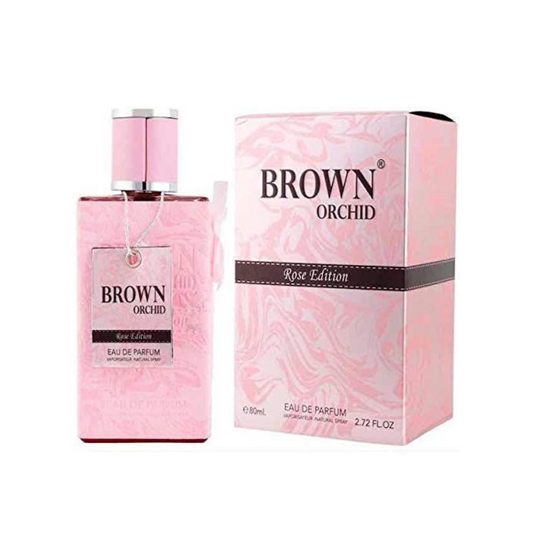 Brown Orchid Rose Edition 80ml EDP by Fragrance World