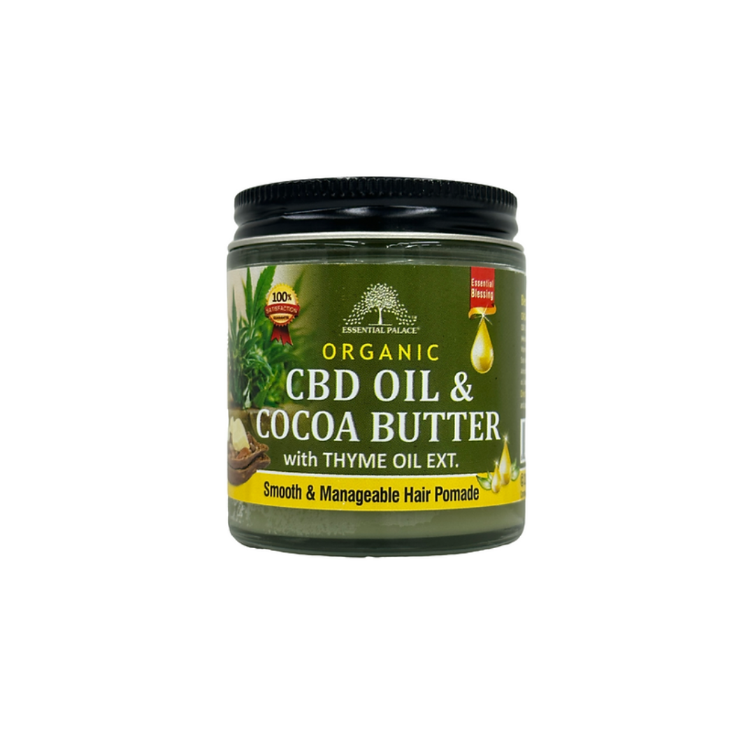 CBD Oil & Cocoa Butter Hair Pomade