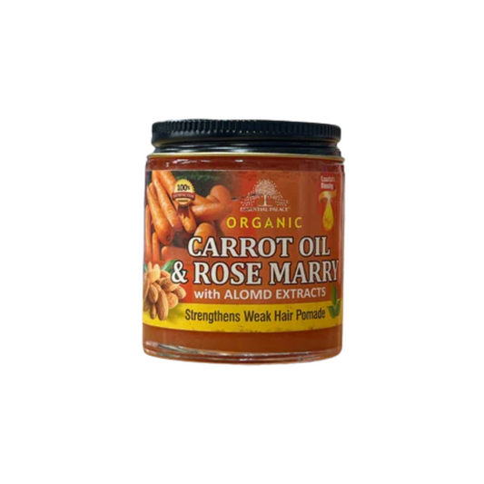 Carrot Oil and Rosemary Hair Pomade