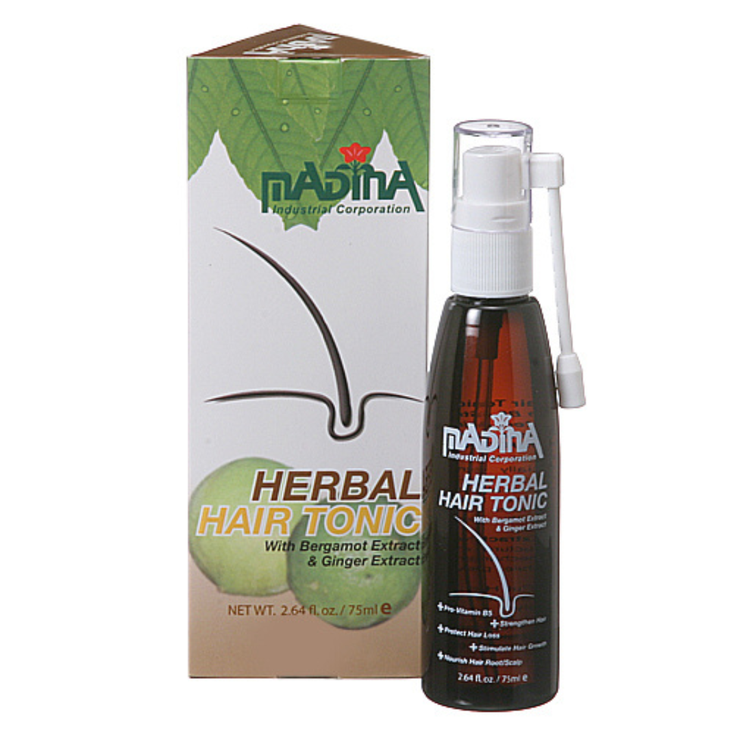 Herbal Hair Tonic with Bergamot and Ginger Extracts 2.64oz