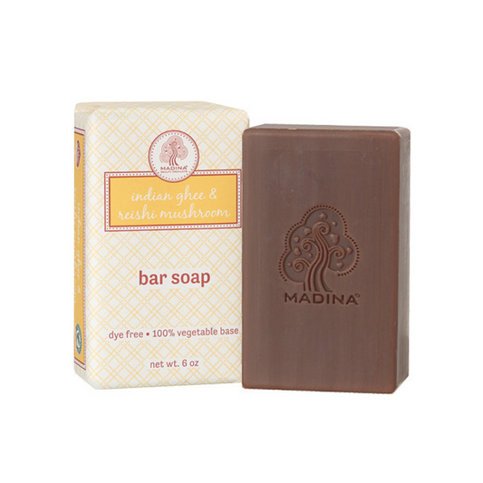 Indian Ghee and Rishi Mushroom Soap 6oz