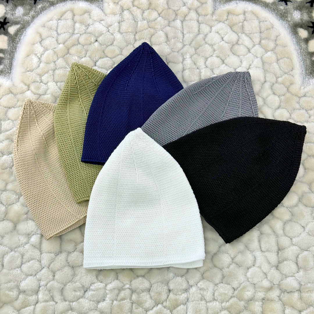 Smooth Elastic Kufi – Comfortable & Stylish Islamic Headwear