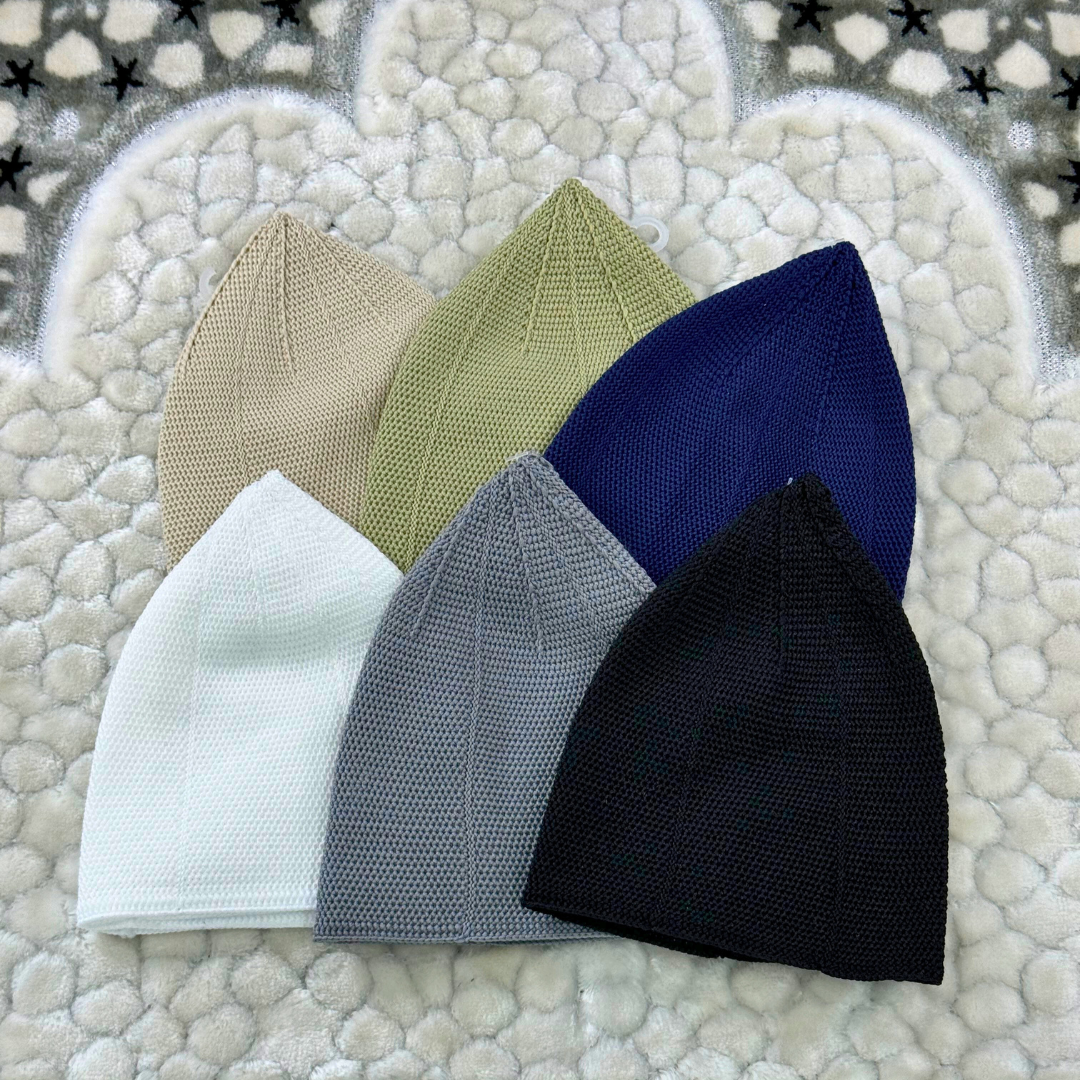 Smooth Elastic Kufi – Comfortable & Stylish Islamic Headwear