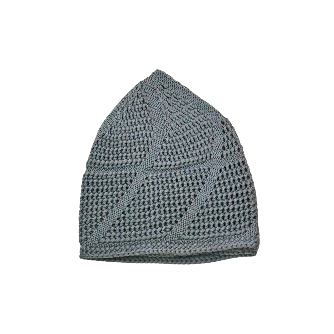 Stylish Swirl Design Breathable Kufi – Comfortable & Fashionable Headwear