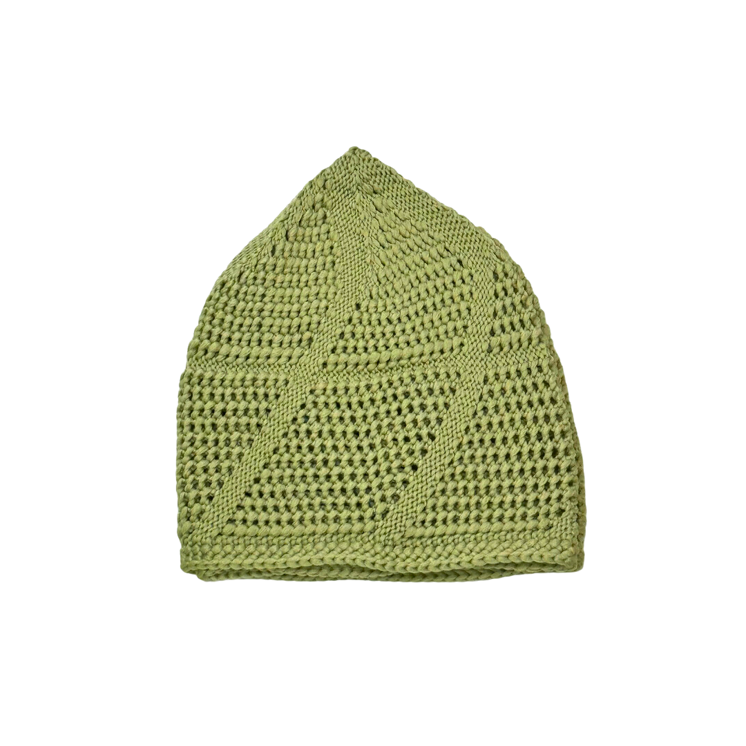 Stylish Swirl Design Breathable Kufi – Comfortable & Fashionable Headwear