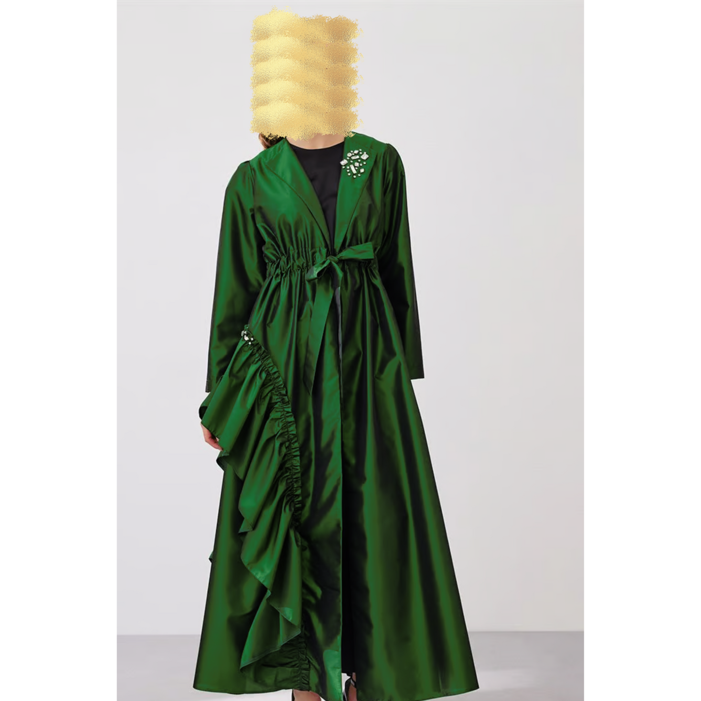 Emerald Green Abaya