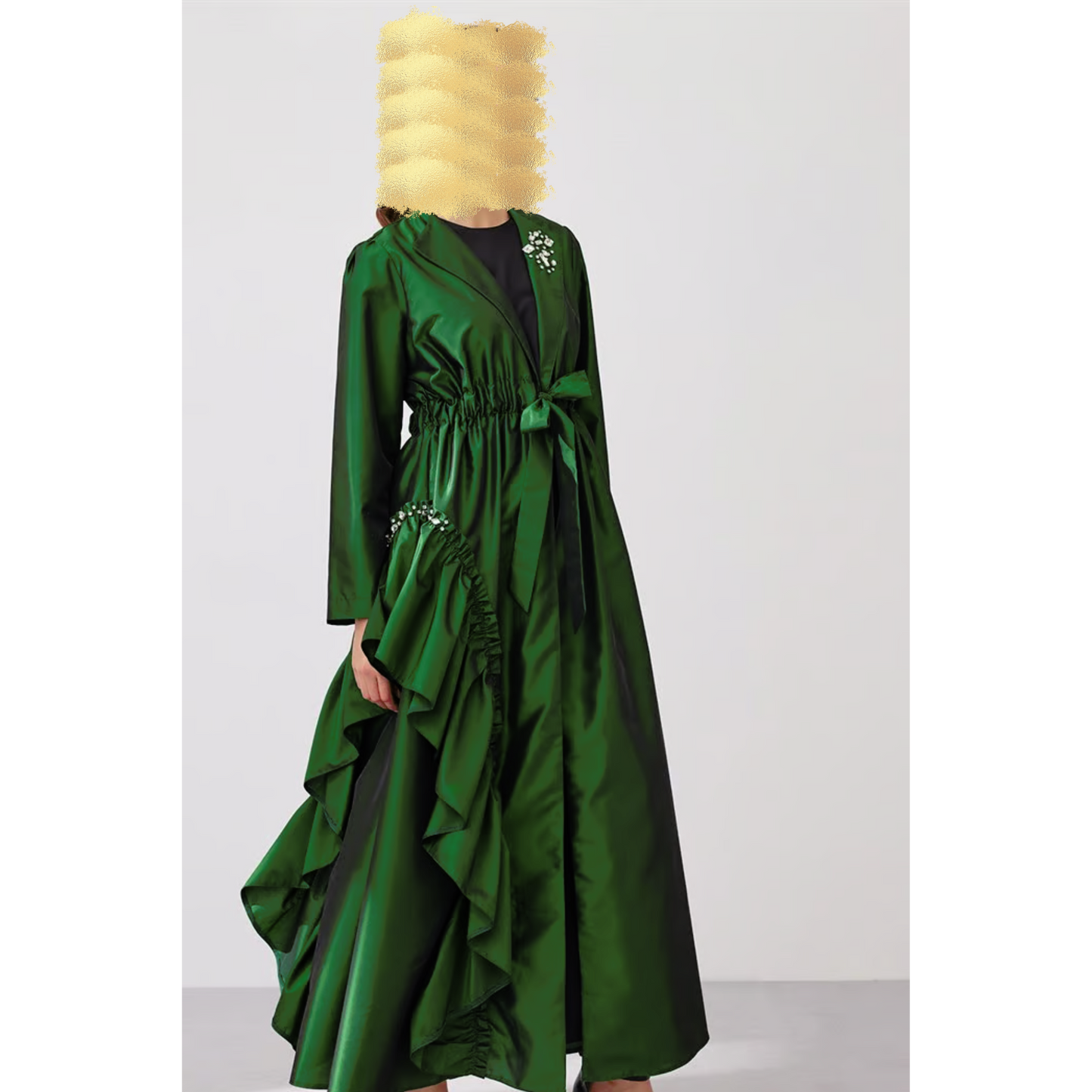 Emerald Green Abaya