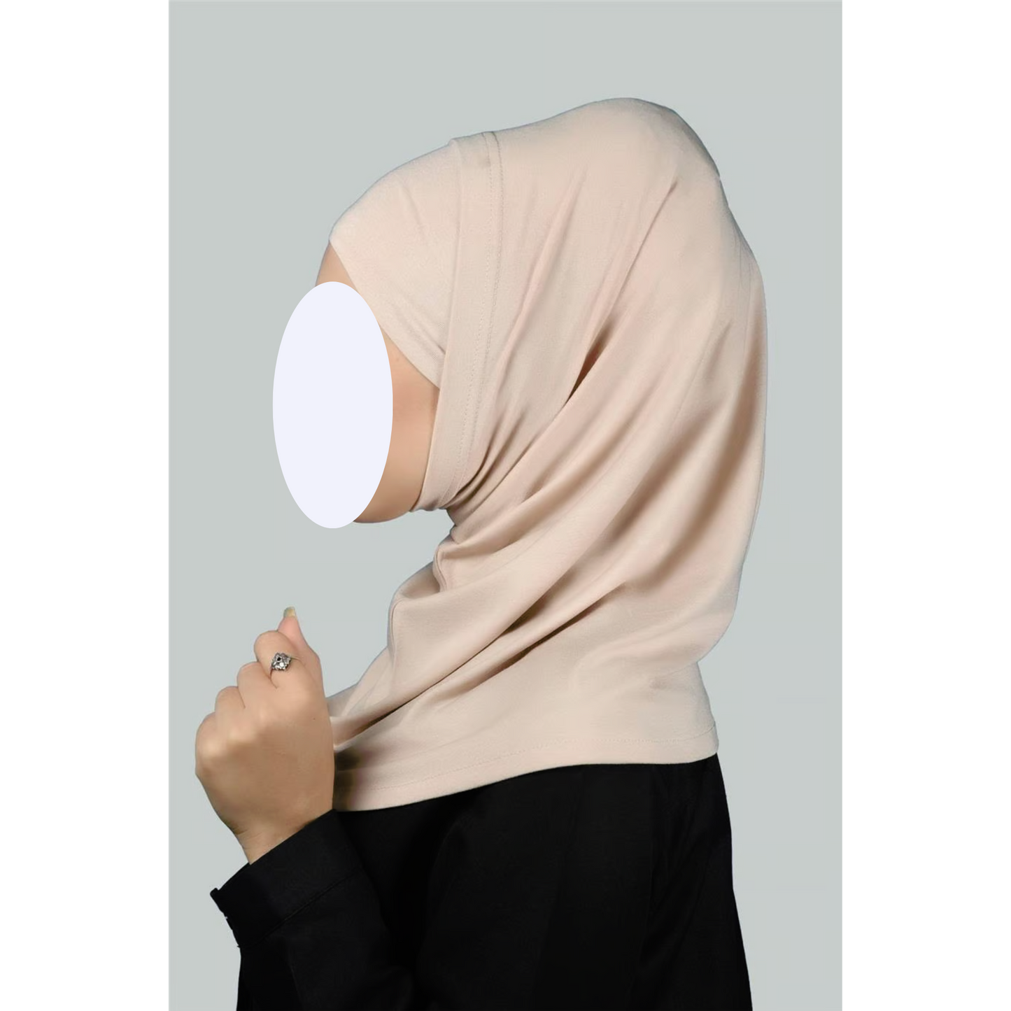 Latte Two-Piece Hijab (Adults)