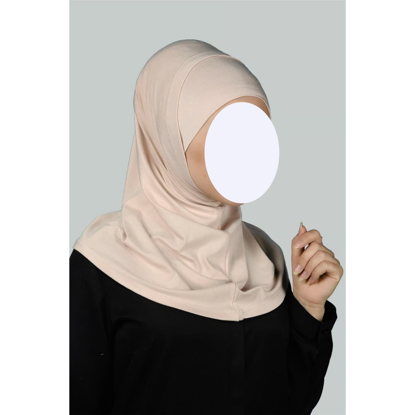 Latte Two-Piece Hijab (Adults)