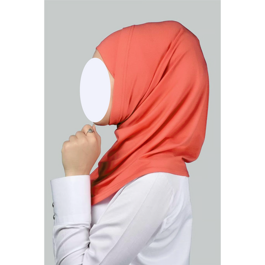 Grapefruit Two-Piece Hijab (Adults)