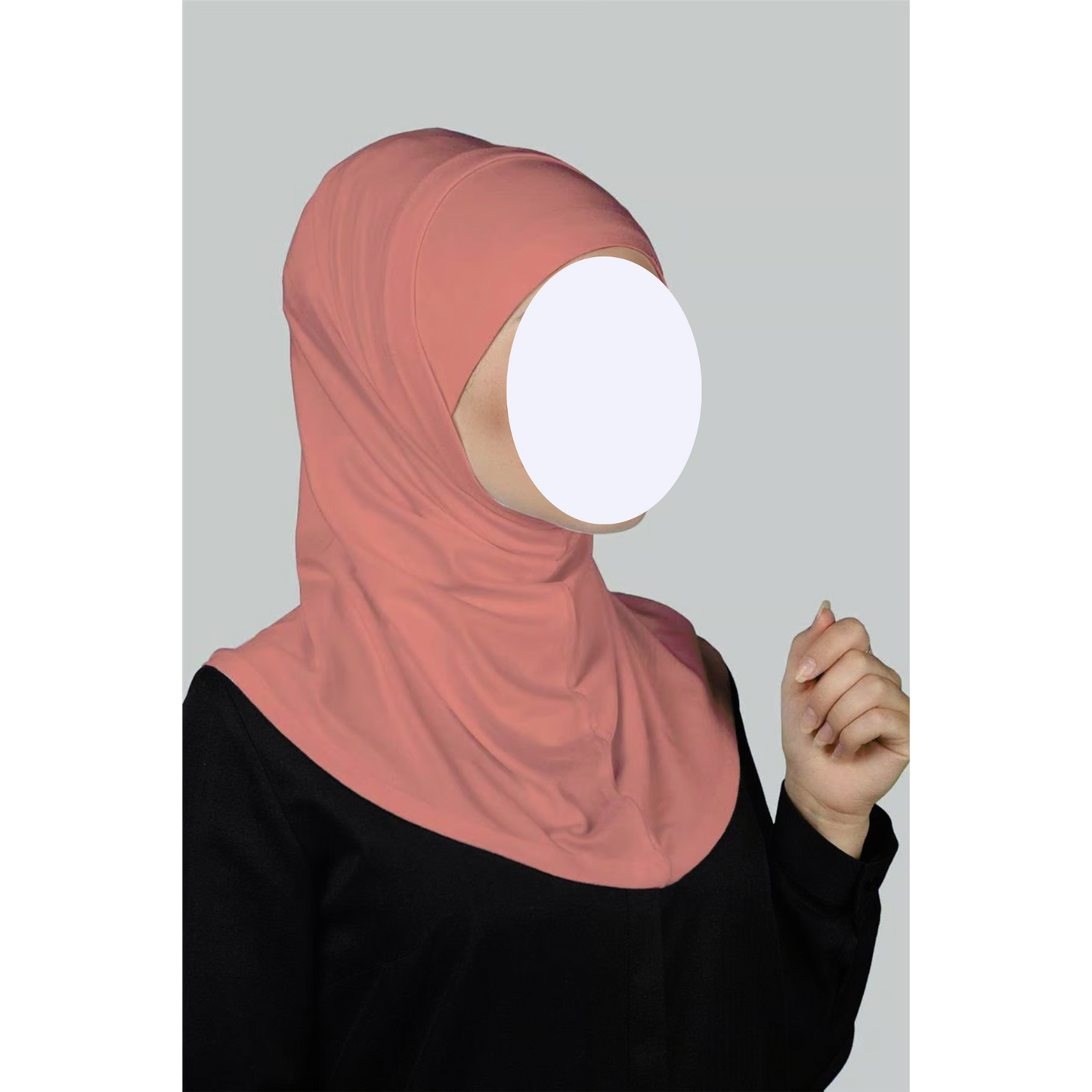 Bubblegum Two-Piece Hijab (Adults)