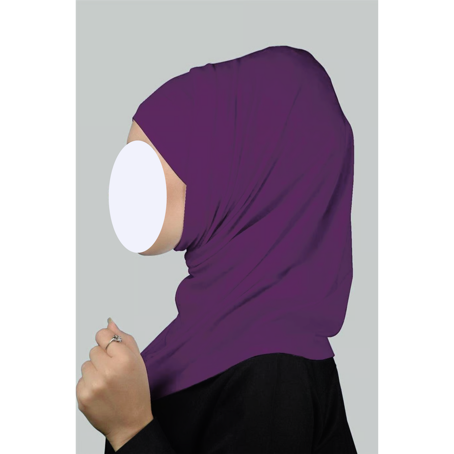 Violet Two-Piece Hijab (Adults)