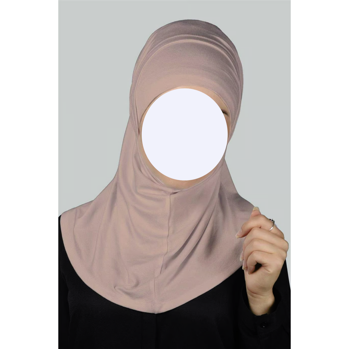 Powder Two-Piece Hijab (Adults)