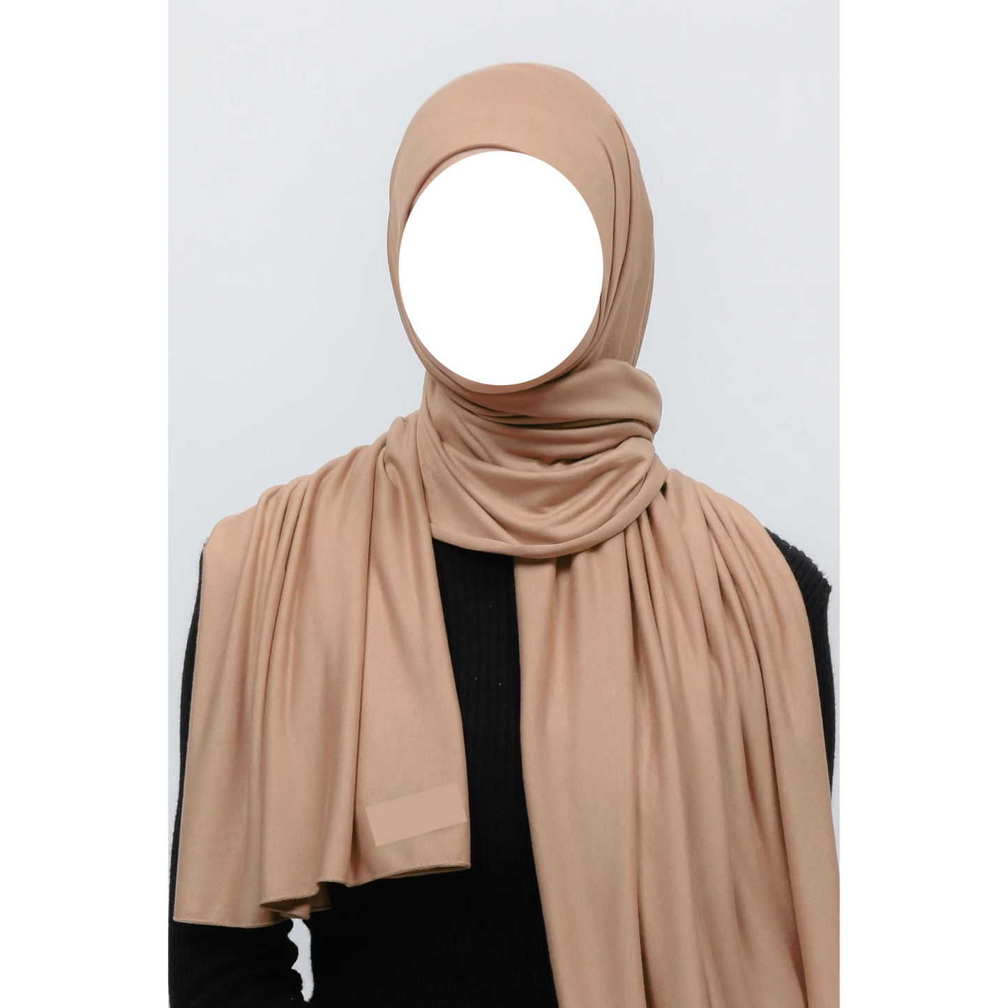 Dark Latte Jersey Hijab