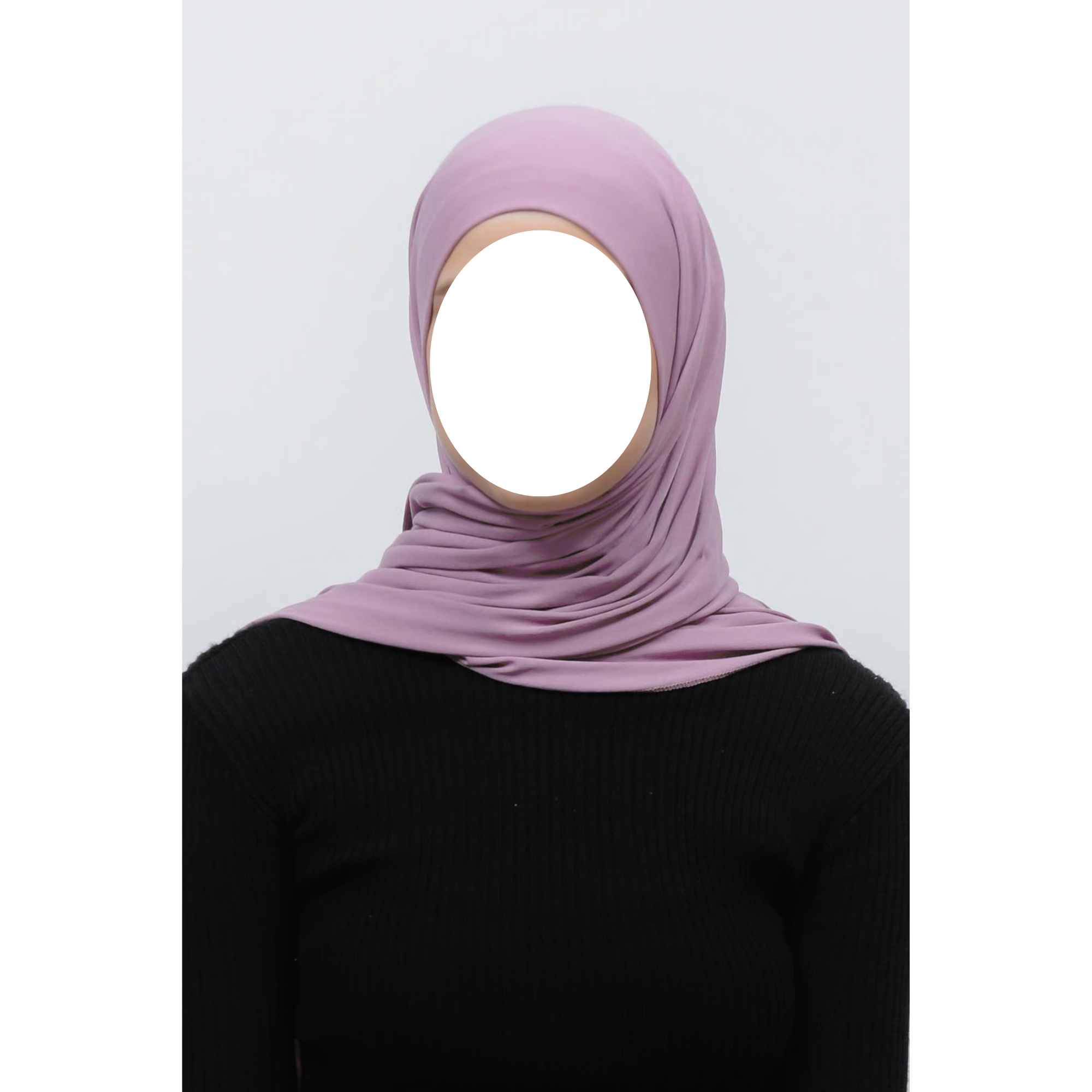 Powder Pink Jersey Hijab – Bakkah Clothing