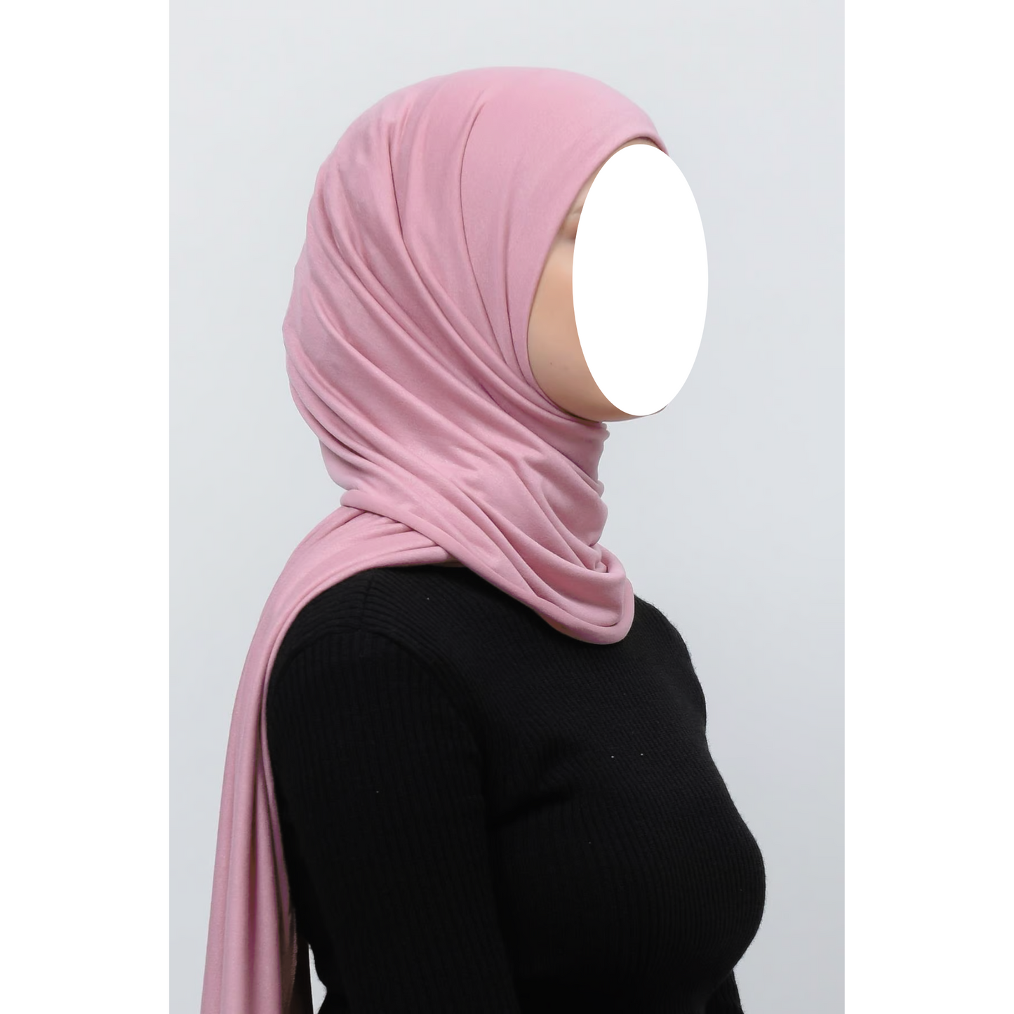 Faded Pink Jersey Hijab