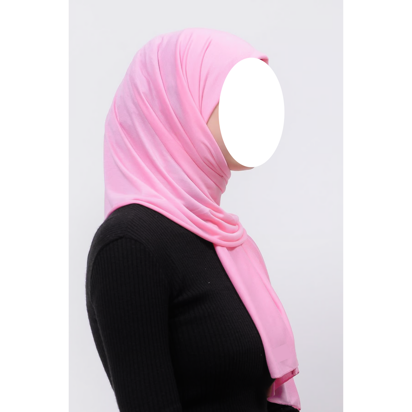 Light Pink Jersey Hijab