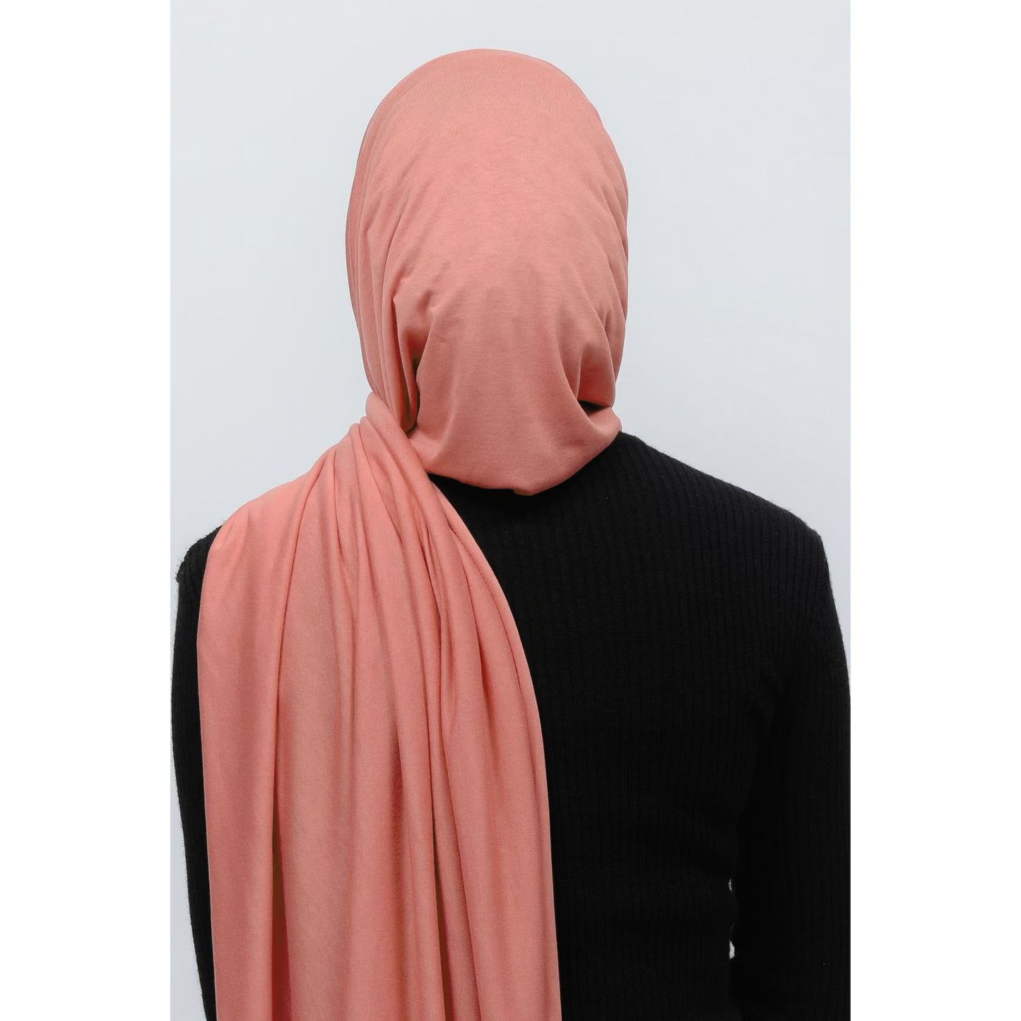 Salmon Jersey Hijab