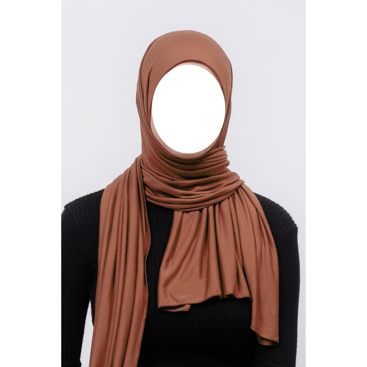 Light Brown Jersey Hijab