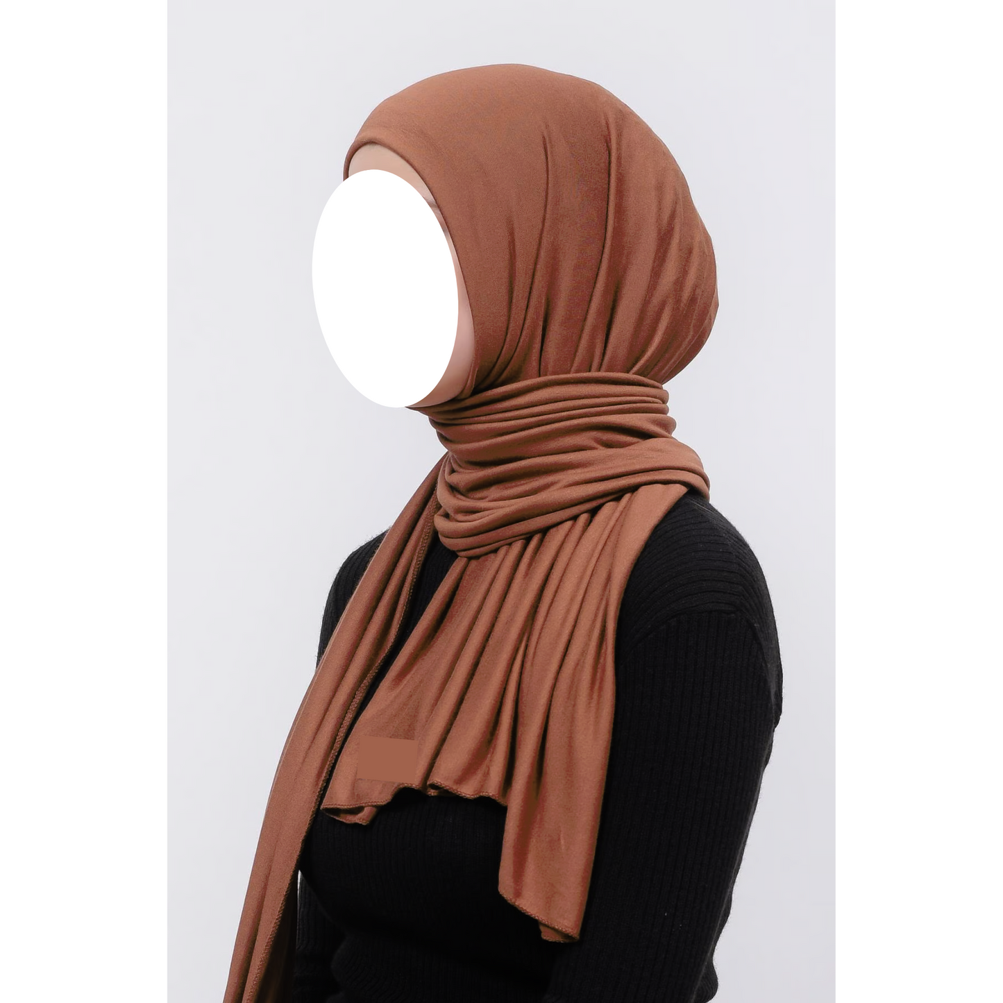 Light Brown Jersey Hijab