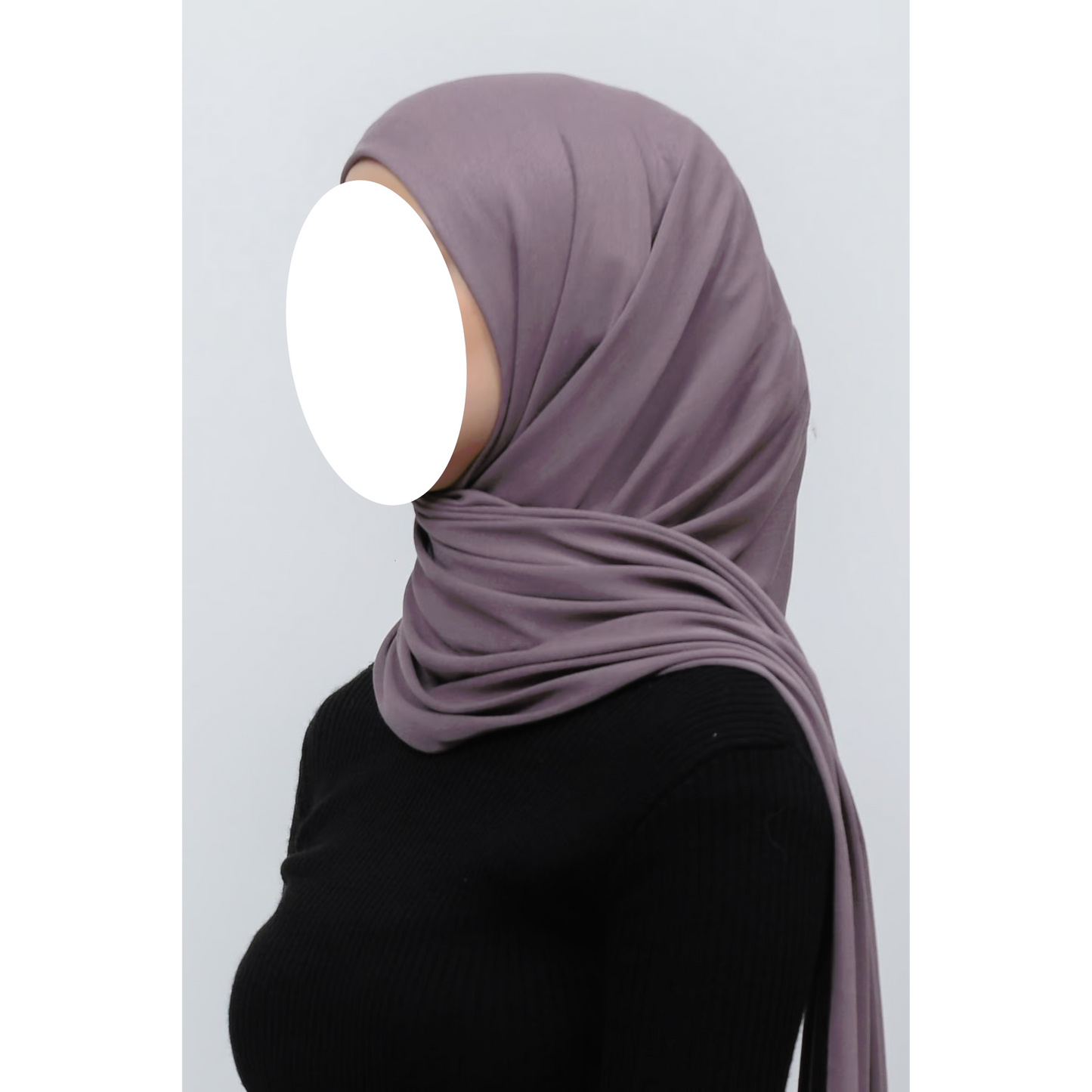 Piano Mauve Jersey Hijab