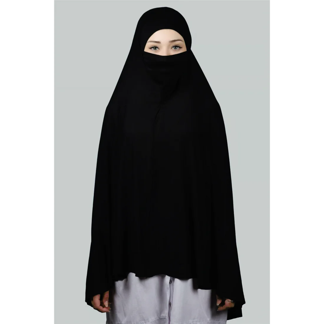 5XL Hijab With Niqab