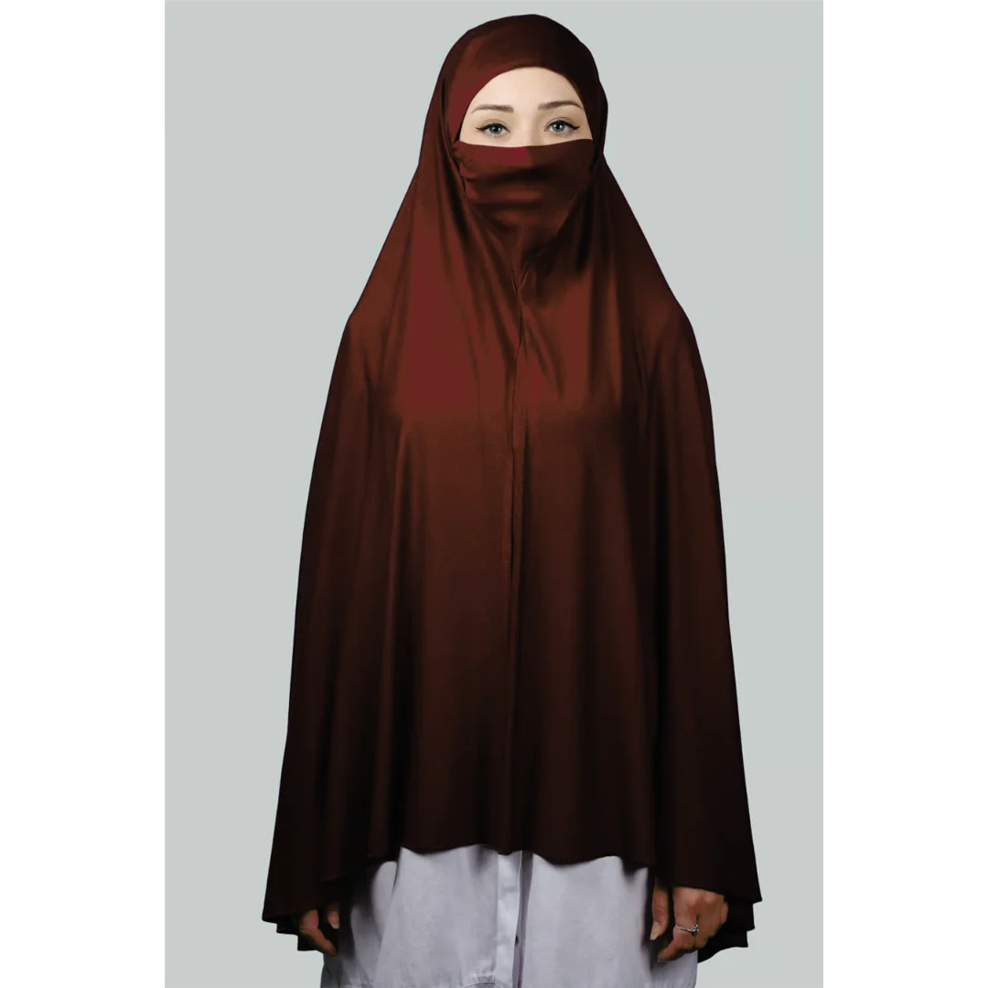 5XL Hijab With Niqab