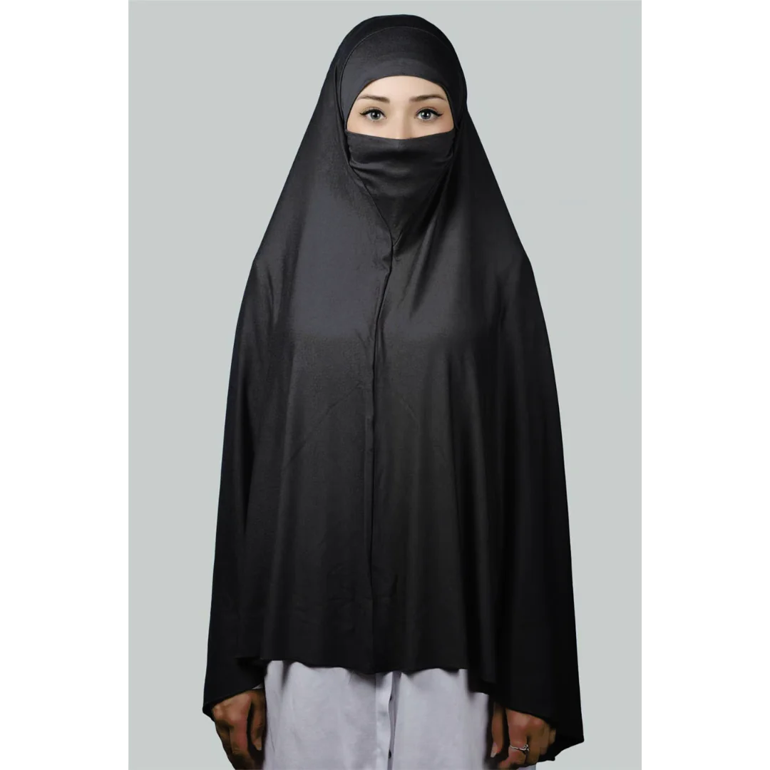 5XL Hijab With Niqab