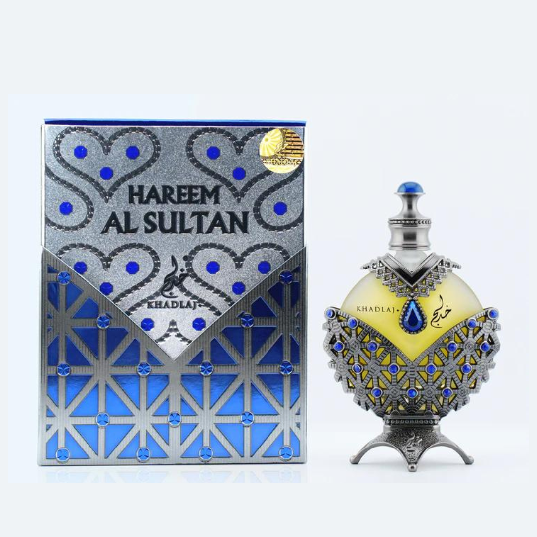 Hareem Sultan Blue 35ml oil – Bakkah Clothing