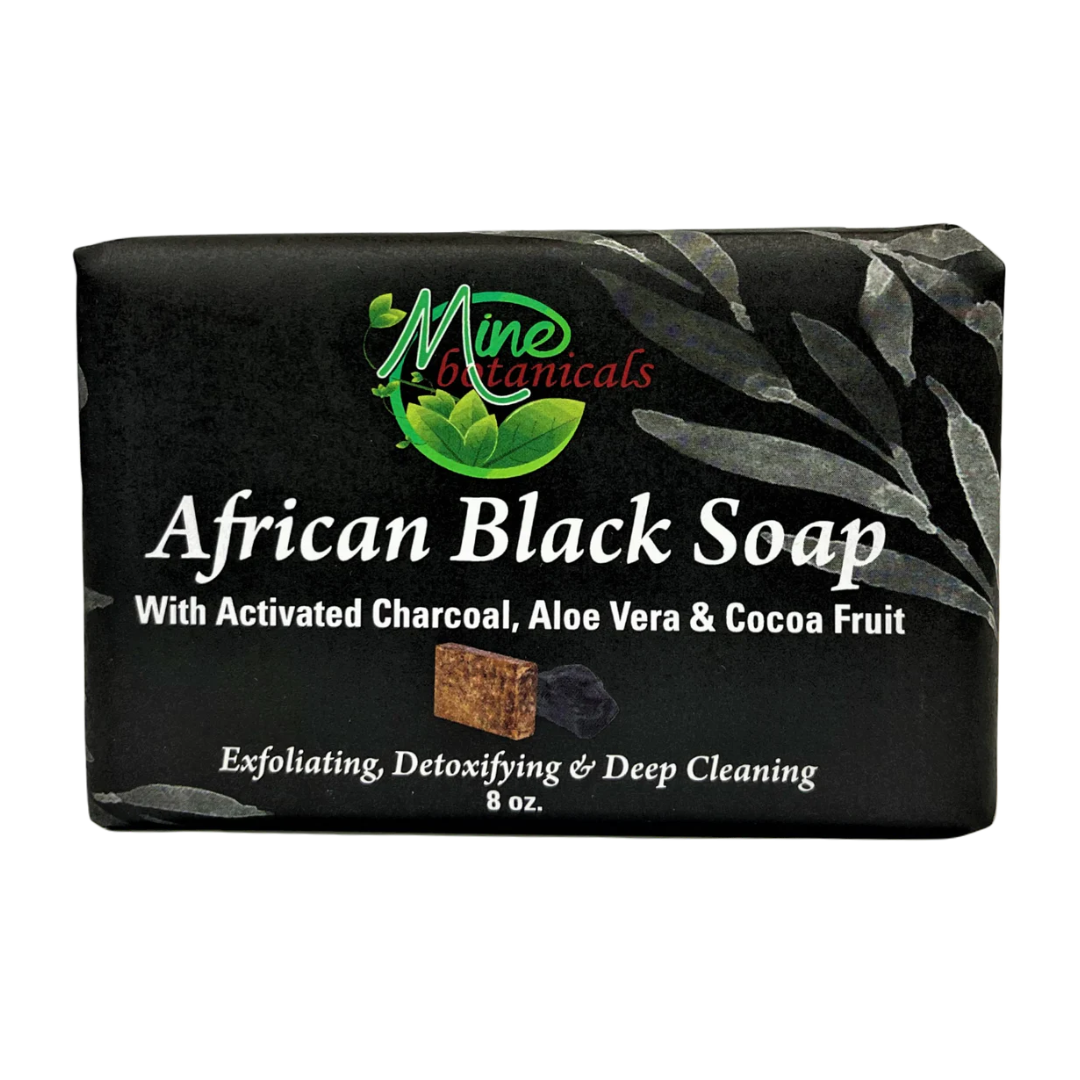 African Black Soap Bar 8oz