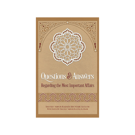 QUESTIONS & ANSWERS REGARDING THE MOST IMPORTANT AFFAIRS