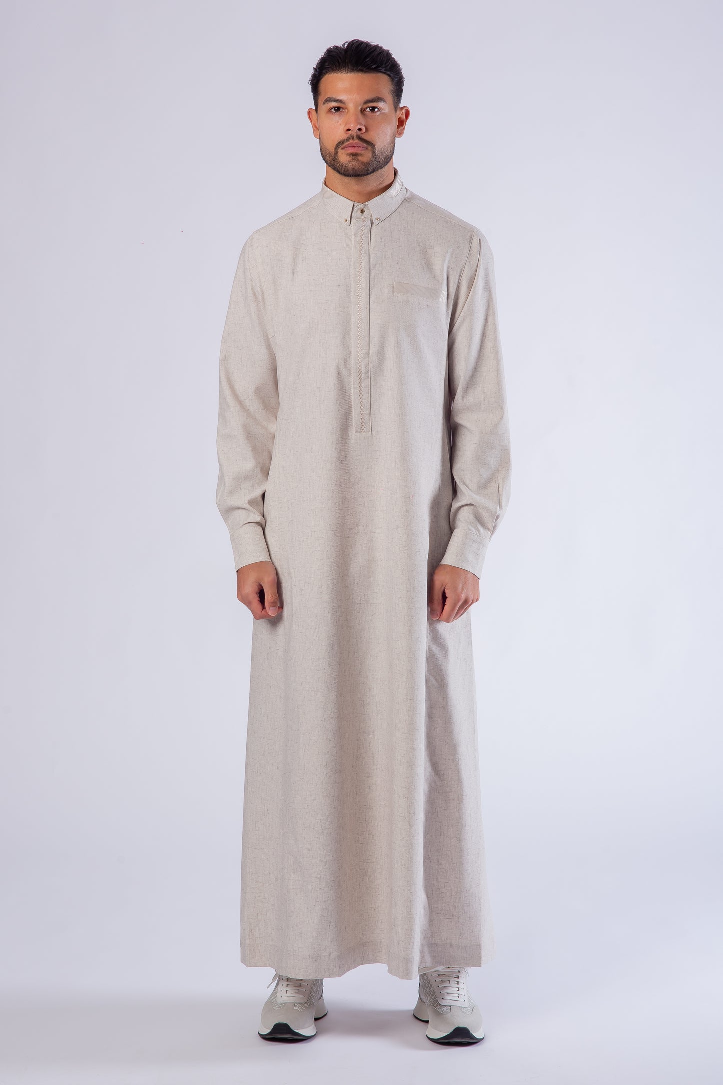 Desert Whisper Thobe - Elegant Designer Muslim Wear from London