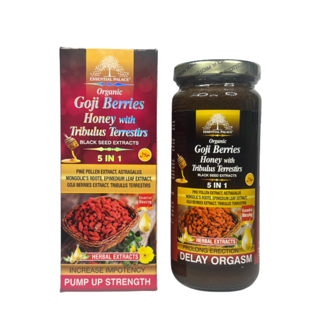 Organic Goji Berries Honey With Tribulus Terrestirs