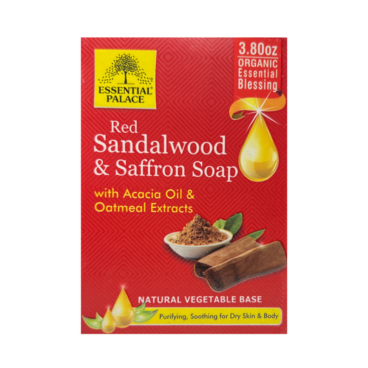 Red Sandalwood and Saffron Soap 3.8oz