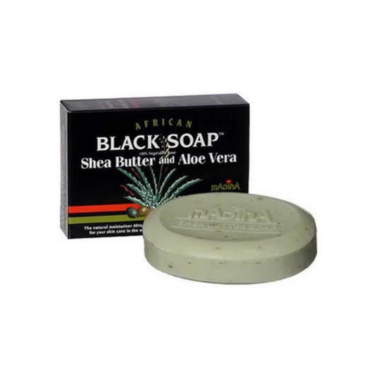 Black Soap with Shea Butter and Aloe Vera Soap