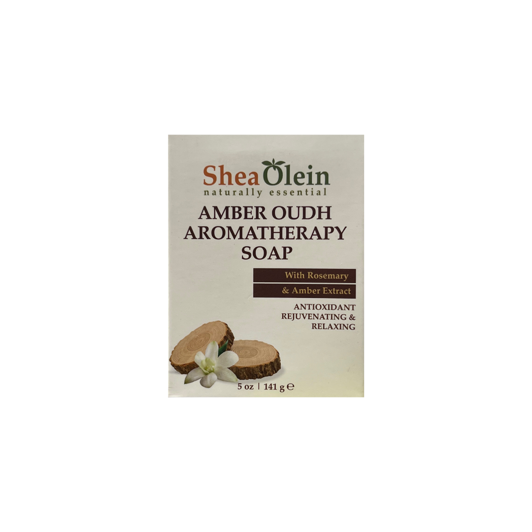 Amber Oudh Aromatherapy Soap with Rosemary and Amber Extract 5oz