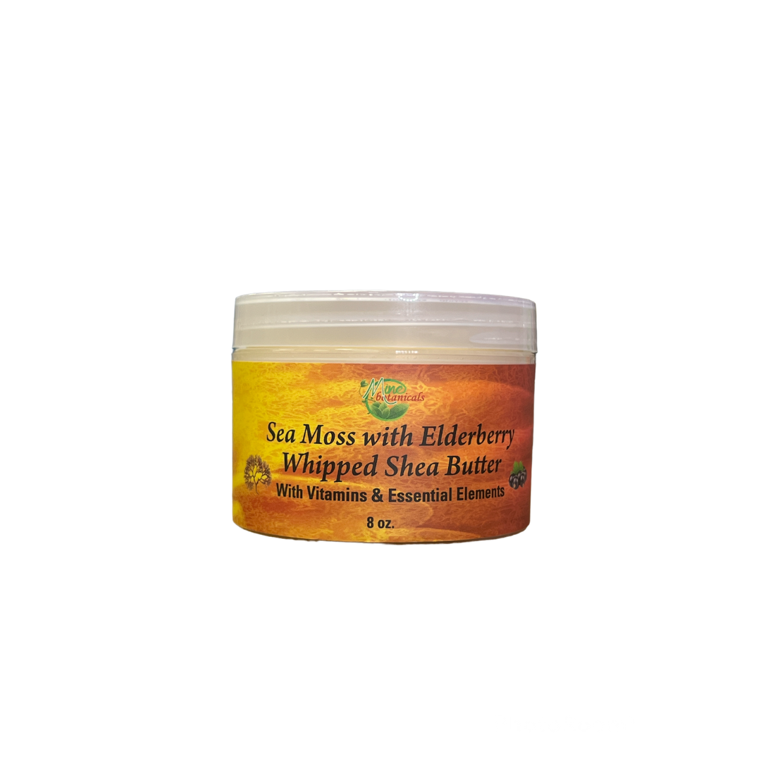 Sea Moss With Elderberry Whipped Shea Butter 8oz