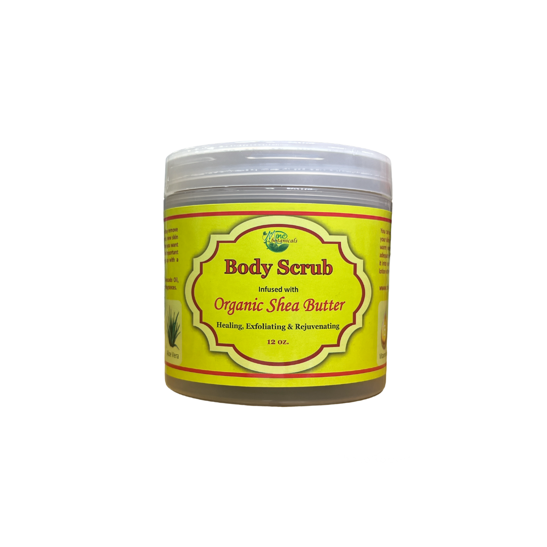 Body Scrub Infused with Organic Shea Butter