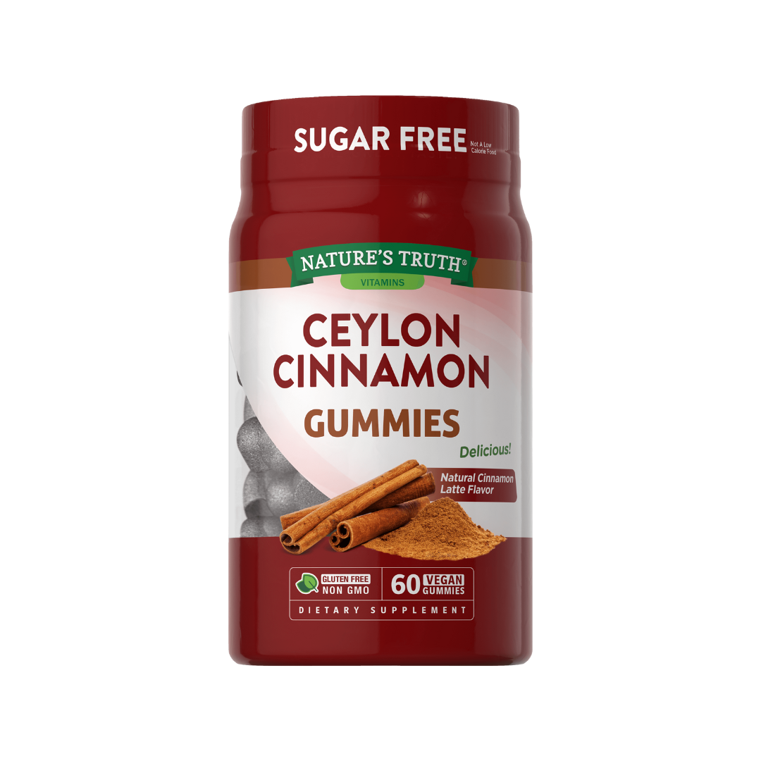 Sugar-Free Ceylon Cinnamon Gummies (Nature's Truth)