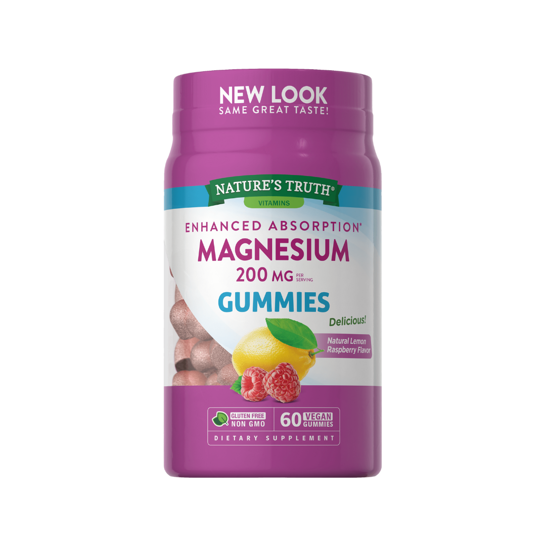 Enhanced Absorption Magnesium 200MG Gummies (Nature's Truth)