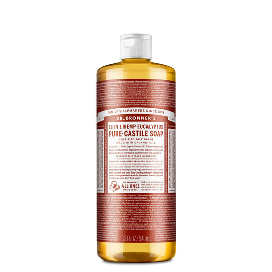 Dr. Bronner's Pure-Castile Hemp Eucalyptus Soap 32oz