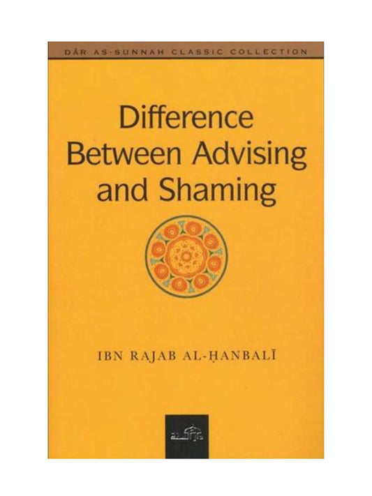 Difference between advising and shaming