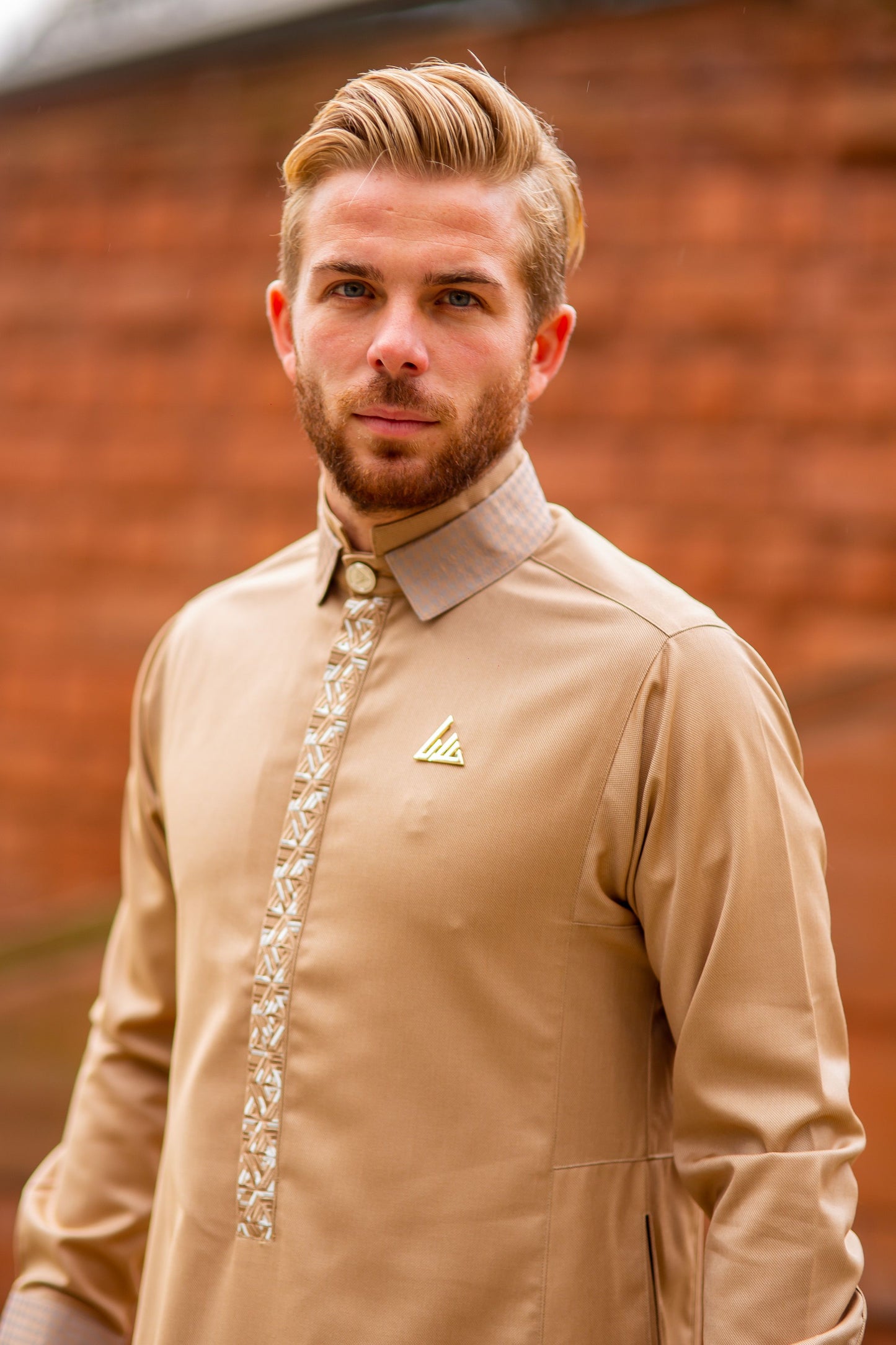 Beyond Beige Thobe - Elegant Designer Muslim Wear from London